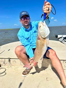 Caught some huge Matagorda Bay redfish!